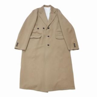 SUNSEA チェスターコート サイズ:2 中古・古着通販】SUNSEA (サンシー) チェスターコート グレー