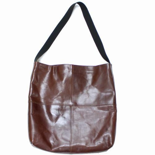 SUNSEA サンシー 21SS LP CARRYING BAG ショルダーバッグ ブラウン