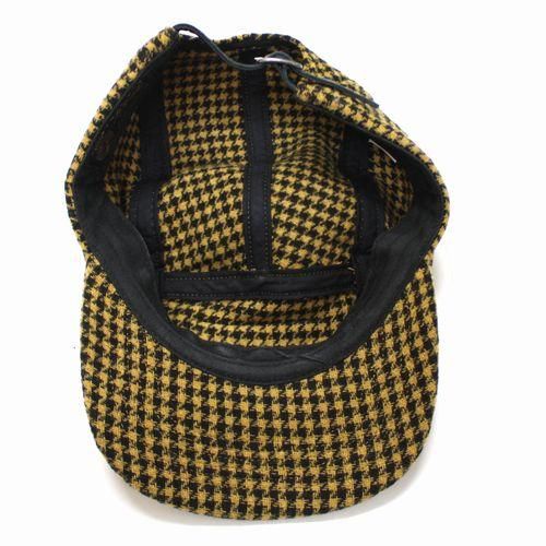 Supreme Houndstooth Wool Camp Cap Black - FW23 - US