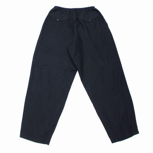 COMOLI コモリ 24AW カシミヤシルク ドローストリングパンツ 2