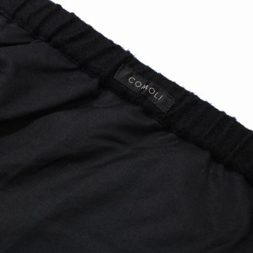 【福袋セール】 コモリ COMOLI 24AW 2 ドローストリングパンツ カシミヤシルク パンツ