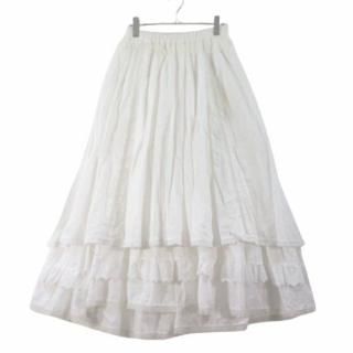 TORI-TO × BEAMSBOY トリト ビームスボーイ 23SS ビクトリアン スカート 36 ホワイト