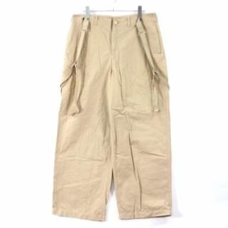 TIGRE BROCANTE ティグルブロカンテ ジンバブエサスペンダー カーゴパンツ S ベージュ