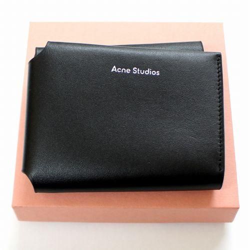 acne studios アクネ カードホルダー ブラック 【公式通販】