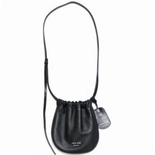 HYKE  CHACOLI  ϥ 㥳 21AW leather drawstring bag - small 쥶 ɥȥ Хå