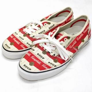 Supreme �� VANS 12SS AUTHENTIC PRO CAMPBELLS SOUP PACK ��������ƥ��å� �ץ� US9(27cm)