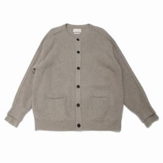 YOKE 衼 20AW Carol  G ALPCA WOOL RIB CREW NECK CARDIGAN ǥ 2 ١