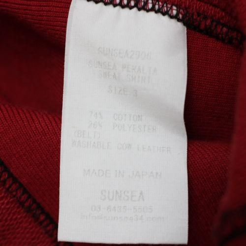 SUNSEA サンシー 29th 2024SA PERALTA SWEAT SHIRTS スウェット