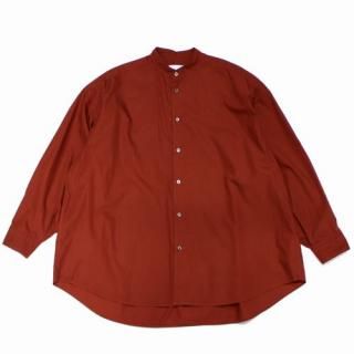 Graphpaper 饰ڡѡ 24AW  Broad L/S Oversized Regular Collar Shirt Хɥ顼 O/S BRICK