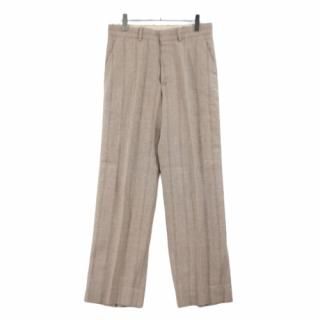 AURALEE ꡼ 19SS LINEN WOOL SILK SHARK SKIN SLACKS ȥ饤ץѥ 3 ١