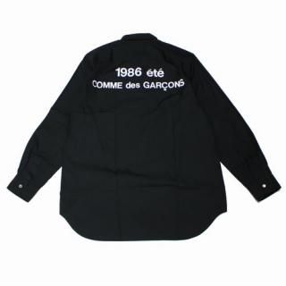 CDG ǥ AD2019 1986 COMME des GARCONS ARCHIVE SHIRT  L ֥å