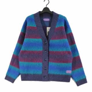 Madhappy ޥåɥϥåԡ Fuzzy Knit Stripe Cardigan ǥ XL ͥӡ
