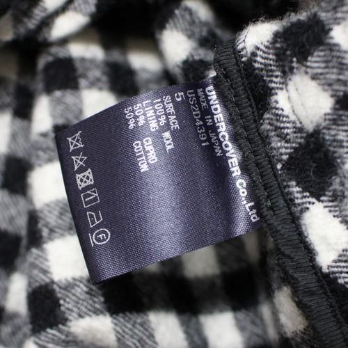 the Shepherd パッカリングコート縮絨千鳥　undercover the Shepherd パッカリングコート縮絨千鳥 undercover the