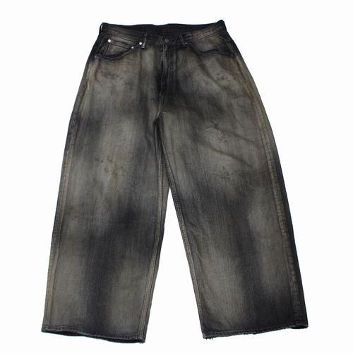 ANCELLM アンセルム 24AW AGING WIDE DENIM 5P PANTS エイジング
