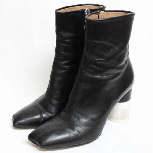 Maison Margiela ブーツ　リボンヒール Maison Margiela22 メゾン マルジェラ 22 ヒールリボン レザー