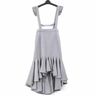 FICTION TOKYO եȡ硼 19SS Gingham Check Skirt 󥬥å ֥å