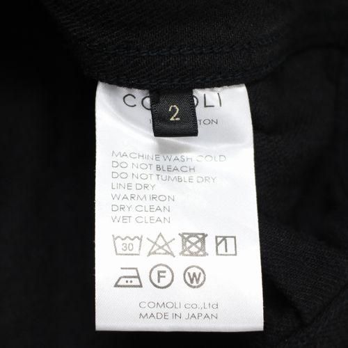 COMOLI コモリ 20AW デニムジャケット 2 ブラック - ブランド