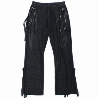 Midorikawa ߥɥꥫ23SS LAME SWEAT PANTS åȥѥ S ֥å
