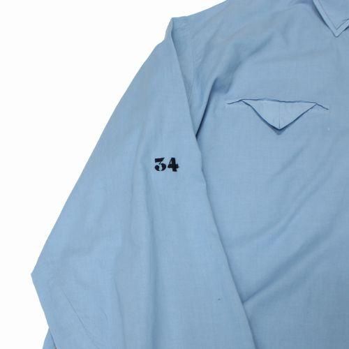 SUNSEA サンシー 2024 29th SHRINKAGE COTTON BIG SHIRT シャツ