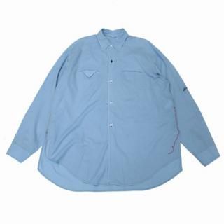 SUNSEA 󥷡 2024 29th SHRINKAGE COTTON BIG SHIRT  2 ֥롼