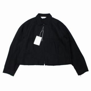 ANCELLM 󥻥 25SS W/L SHORT ZIPUP SHIRT ͥ󥷥硼ȥåץåץ 㥱å 3 ֥å