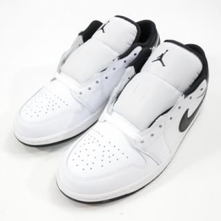 NIKE ʥ AIR JORDAN 1 LOW White Black  硼  553558-132 US10(28cm) ۥ磻 ֥å