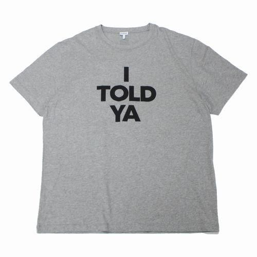 LOEWE ロエベ 24SS I TOLD YA リラックスフィット Tシャツ L