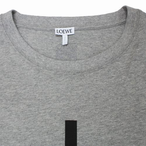 LOEWE 箱ショッパー付き⭐︎I TOLD YA グレー Tシャツ LOEWE 箱ショッパー付き⭐︎I TOLD YA グレー Tシャツ LOEWE 箱