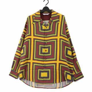 Sasquatchfabrix. åե֥å 22AW RASTA CHECK OC SHIRT 饹å ץ󥫥顼 S 