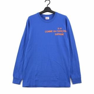Supreme COMME des GARCONS SHIRT 15AW  L/S Tee Ĺµ T M ֥롼