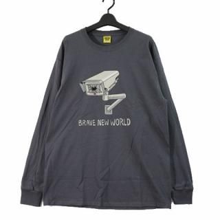 iggy  NYC BRAVE NEW WORLD L/S TEE Ĺµ T L 졼