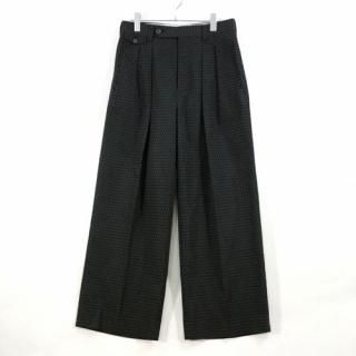 MAISON SPECIAL ᥾󥹥ڥ 24SS LIMITED EDITION Dress-Over Two-Tuck Wide Pants å磻ɥѥ 0 ֥å