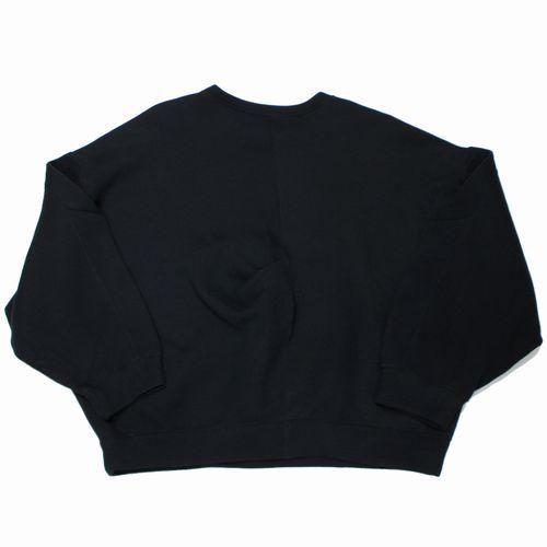 ssstein シュタイン 25SS Cotton Double Knit Tucked Crew Neck