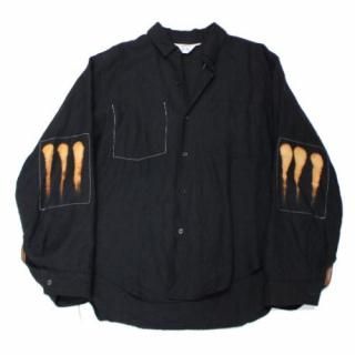 SUNSEA 󥷡 22SS BANGLADESH LINEN w/  JOHNNY D. SHIRT  2 ֥å