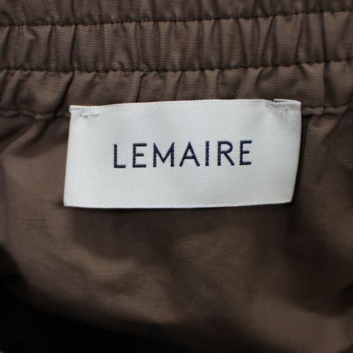 LEMAIRE ルメール BELTED EASY PANTS パンツ 44 ブラウン