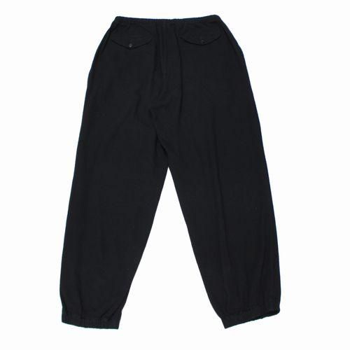 comoli25ssシルクネップドローストリングパンツ2 COMOLI コモリ 25SS シルクネップ ドローストリングパンツ 2