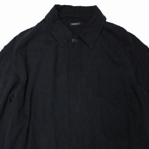 COMOLI 24SS シルクネップ オールインワン サイズ3 COMOLI コモリ 24SS シルクネップ オールインワン 3 ブラック