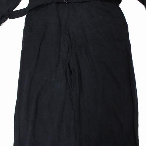 COMOLI コモリ 24SS シルクネップ オールインワン 3 ブラック