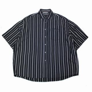Acne Studios  ƥǥ BUTTON-UP SHORT SLEEVE SHIRT С ȥ饤  46 ֥å ۥ磻