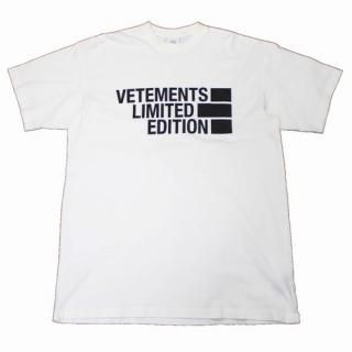 VETEMENTS ȥ 21SS Big Logo Limited Edition Tee  T XS ۥ磻