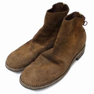 UNDERCOVER  GUIDI 25SS ϥȥBACKZIP ANKLE SHORT BOOTS ֡ 44 ֥饦