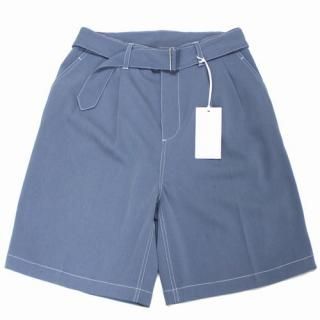 YOKE 衼 24SS BELTED WIDE LEG SHORTS ٥ƥåɥ磻ɥ쥰硼 硼ȥѥ 2 ֥롼
