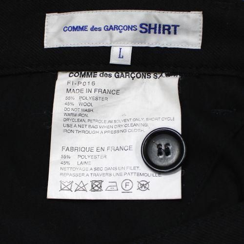 24SS コムデギャルソンシャツ ウールギャバジンパンツ COMME des GARCONS SHIRT - WOOL GABARDINE SETUP : UNDERPASS
