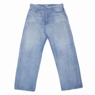 AURALEE ꡼ 25SS SELVEDGE FADED LIGHT DENIM WIDE PANTS ǥ˥ѥ 4 ǥ