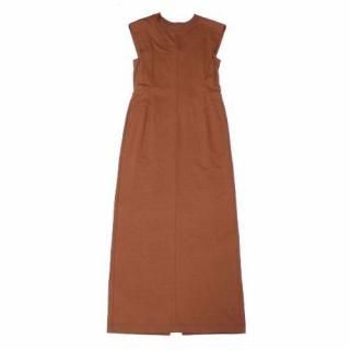 Mame Kurogouchi ޥ  23AW Cotton Jersey Sleeveless Dress ԡ 2 ֥饦