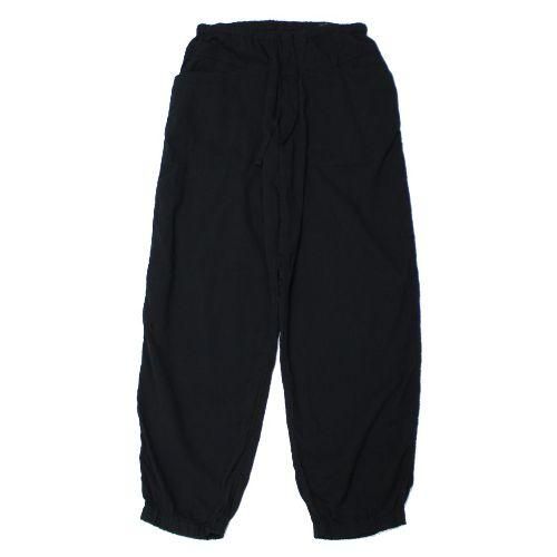 COMOLI コモリ 25SS オックス ドローストリングパンツ 3 ブラック