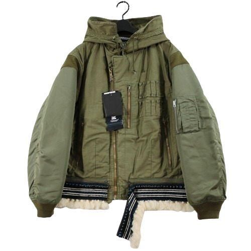 UNDERCOVER アーミージャケット L カーキ UNDERCOVER アンダーカバー 24AW MA-1 ジャケット 3 カーキ