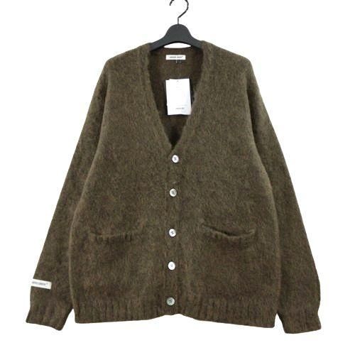 UNDERCOVER アンダーカバー 24AW 裾端配色モヘアニットカーディガン 3