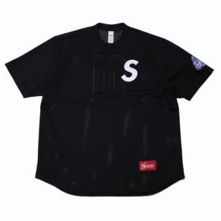 Supreme ץ꡼ 25SS Logo Baseball Henley Ⱦµ L ֥å