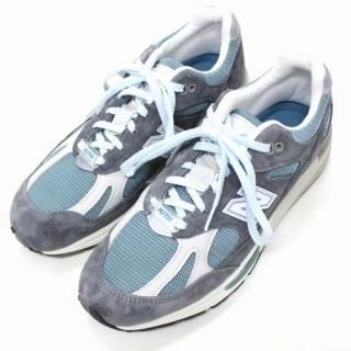 KITH  NEW BALANCE 25SS 991V2 STEEL BLUE US927 ֥롼